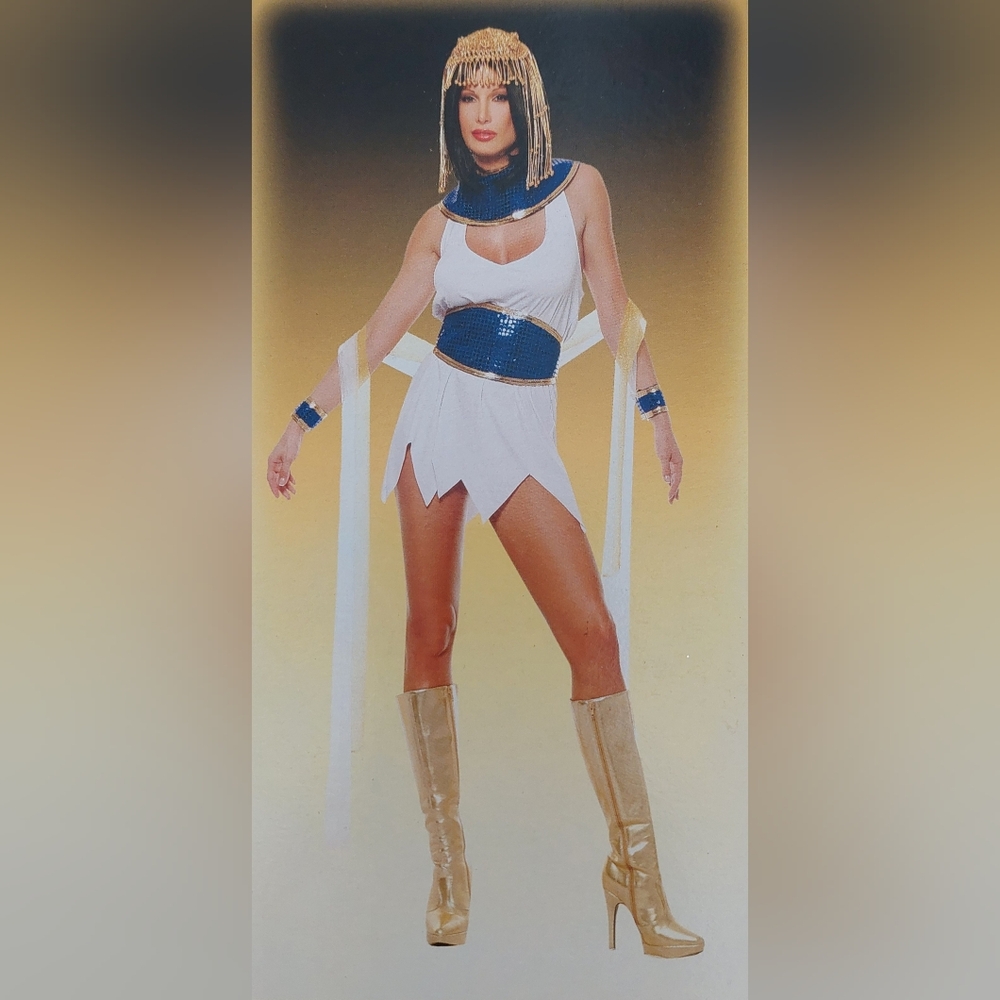 ELECTRIC LINGERIE Egyptian QUEEN of the NILE Costume NIB